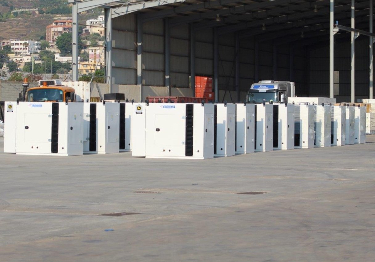 Ghaddar John Deere Generators Powering Telecoms