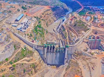 Tanzania Switches on First Turbine Julius Nyerere Hydropower Plant