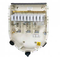 Insulated 10-way MSDB 3 phase 400 V 315 A rated