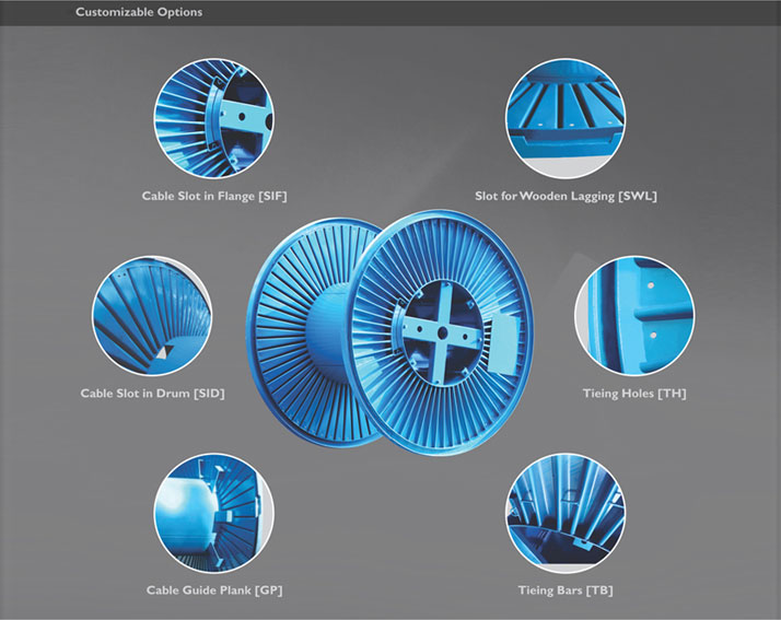 Collapsible Steel Cable Reels