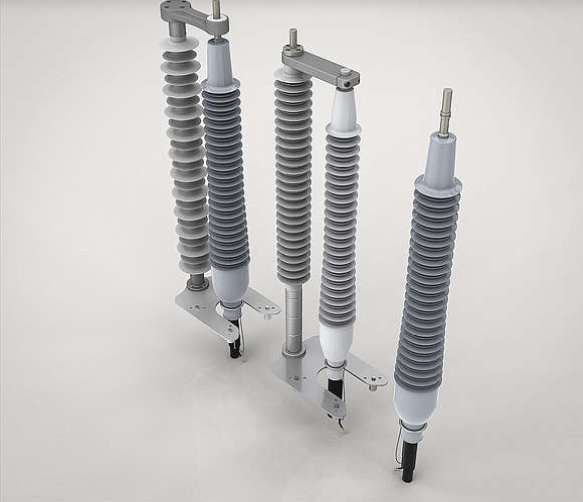Dry insulated outdoor cable terminations