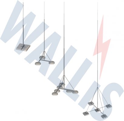 Lightning Protection/ Free-Standing Air Terminals