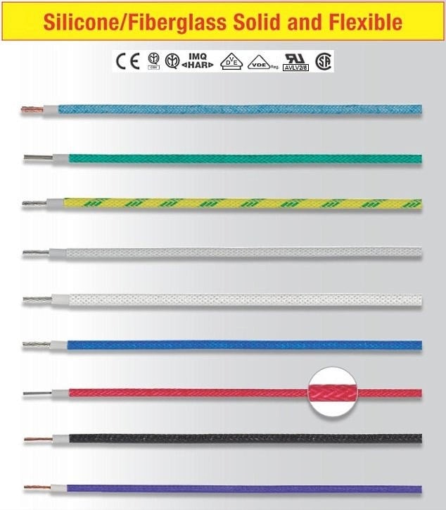 Silicone/fiberglass Solid and Flexible