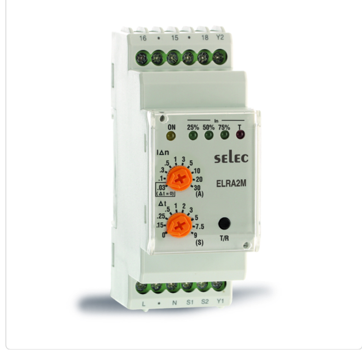 Analog Earth Leakage Relay [ELRA2M]