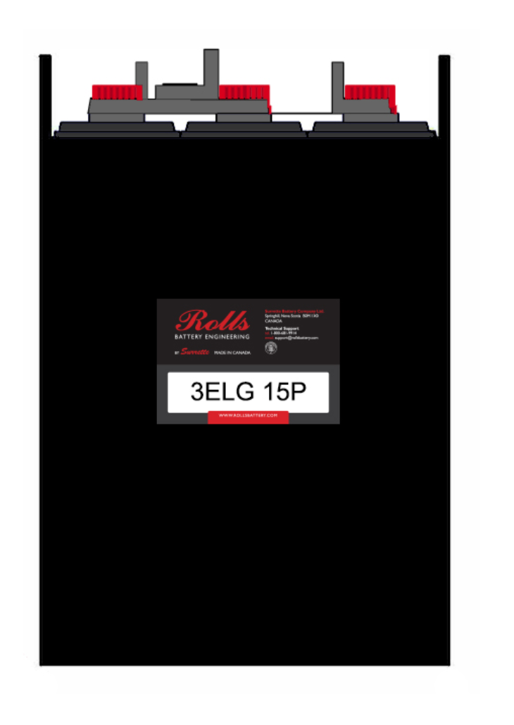 3ELG 15P | Rolls Battery