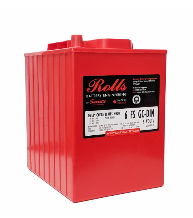 6 FS GC-DIN | Rolls Battery