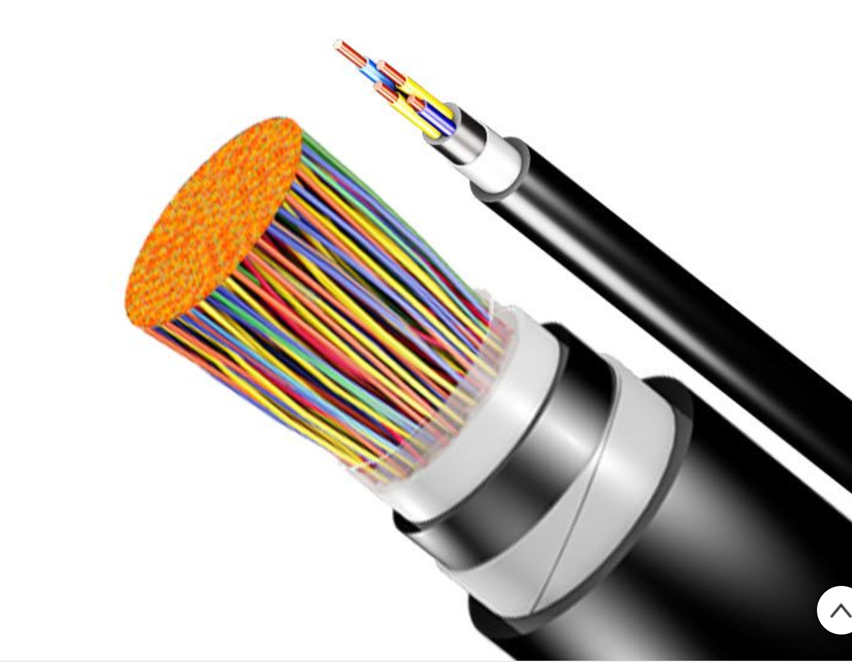 Copper telephone cables