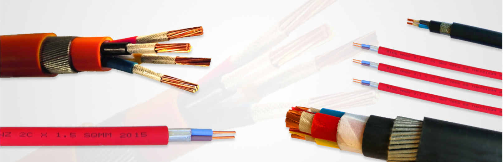 Fire resistant and fire alarm cables