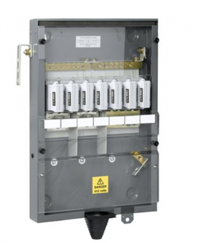 MSDB horizontal busbar 3 phase 400 V 315 A rated