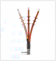 HEAT SHRINKABLE CABLE TERMINATIONS FOR 1 & 3 CORE PAPER INSULATED (PILC) CABLES 7KV TO 36KV