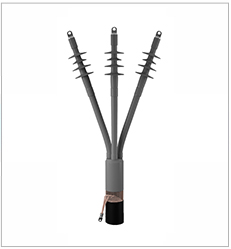 COLD SHRINKABLE CABLE TERMINATIONS FOR 1 AND 3 CORE POLYMERIC INSULATED CABLES FROM 7KV TO 36KV