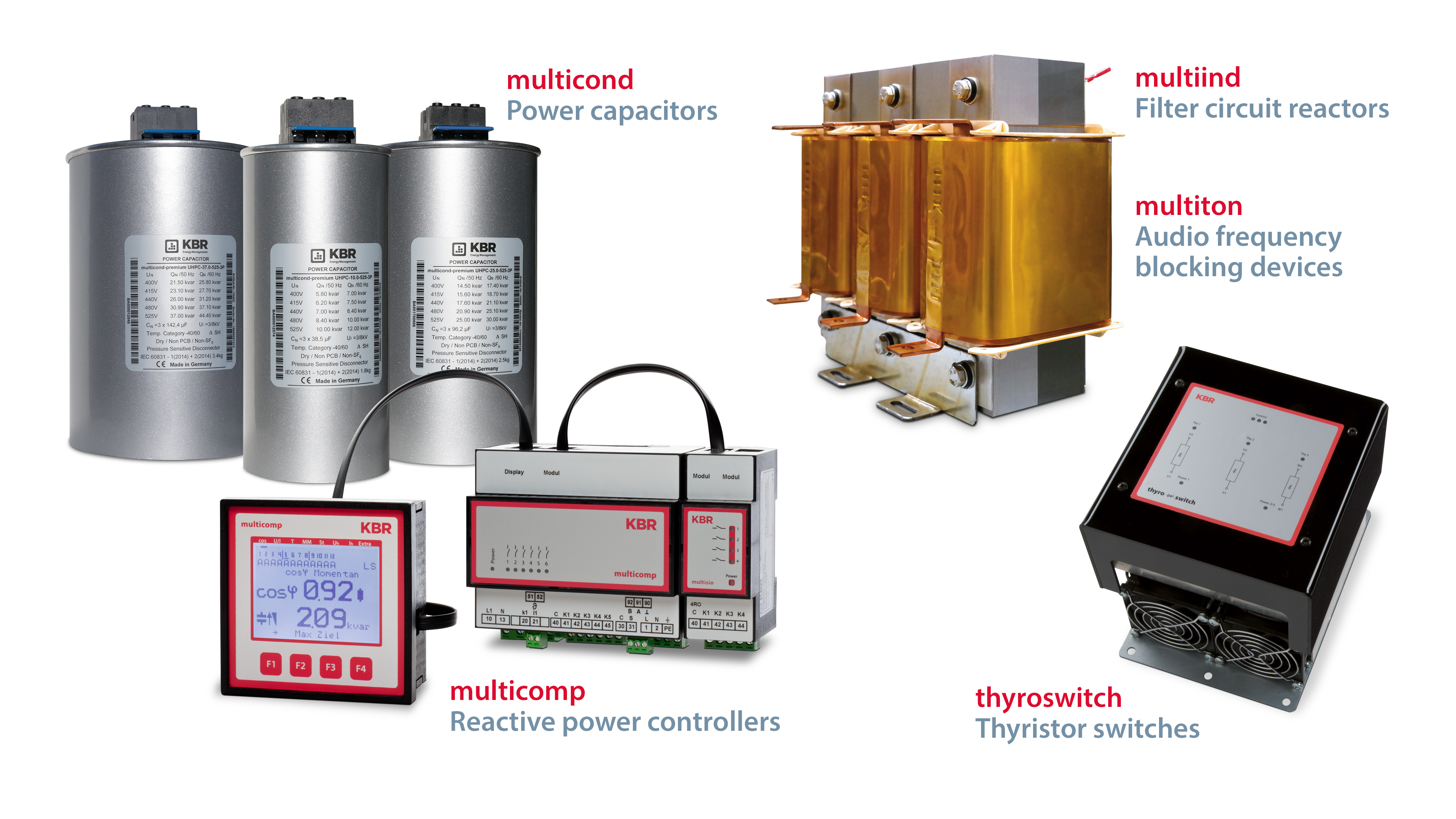 KBR GmbH Components for Reactive Power Compensation
