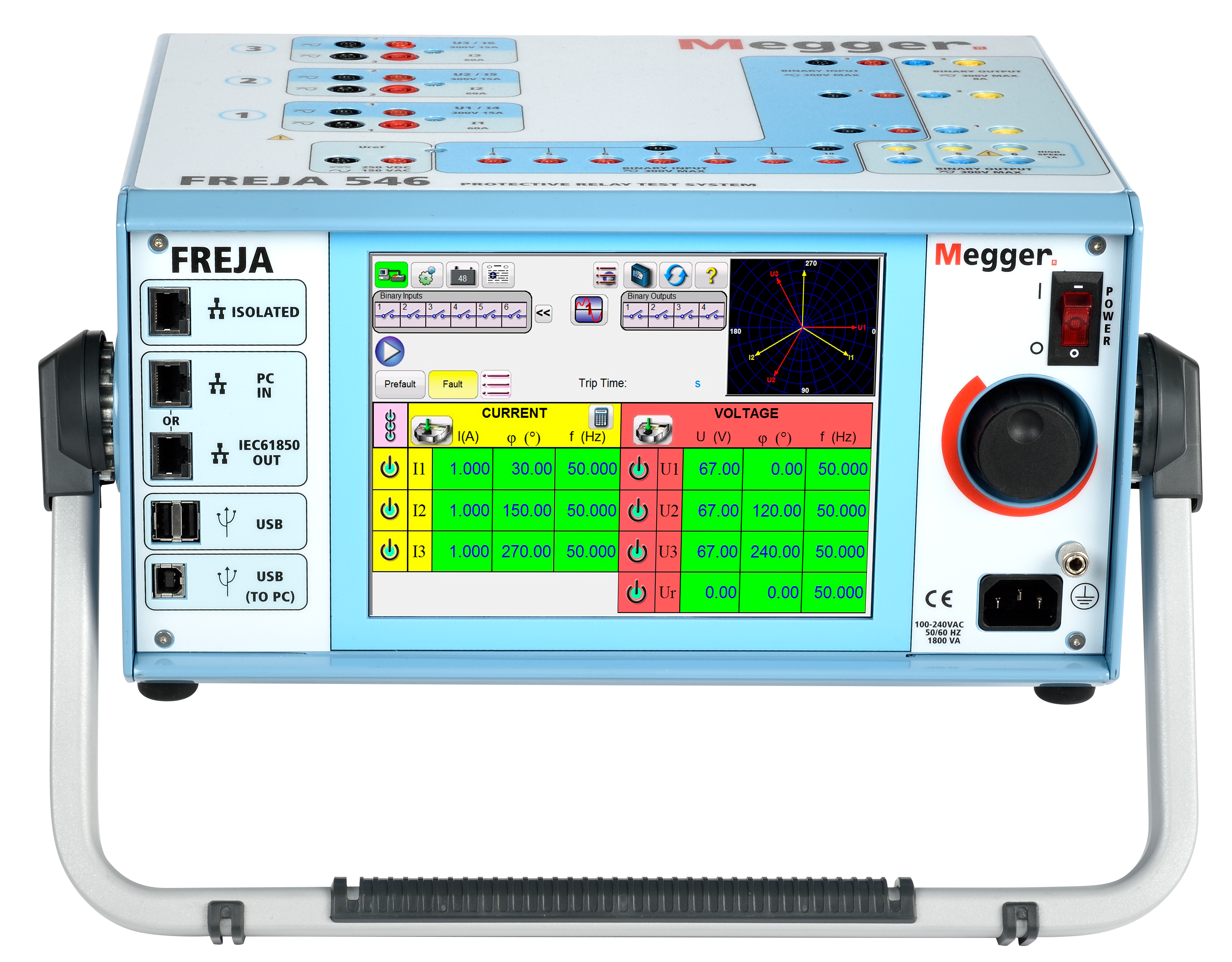 FREJA 546: RELAY TEST SYSTEM