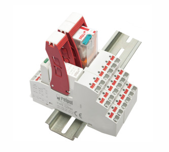 Interface relays Push-in technology