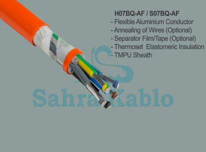 H07BQ-AF / S07BQ-AF Aluminium flexbile cable (class 5)