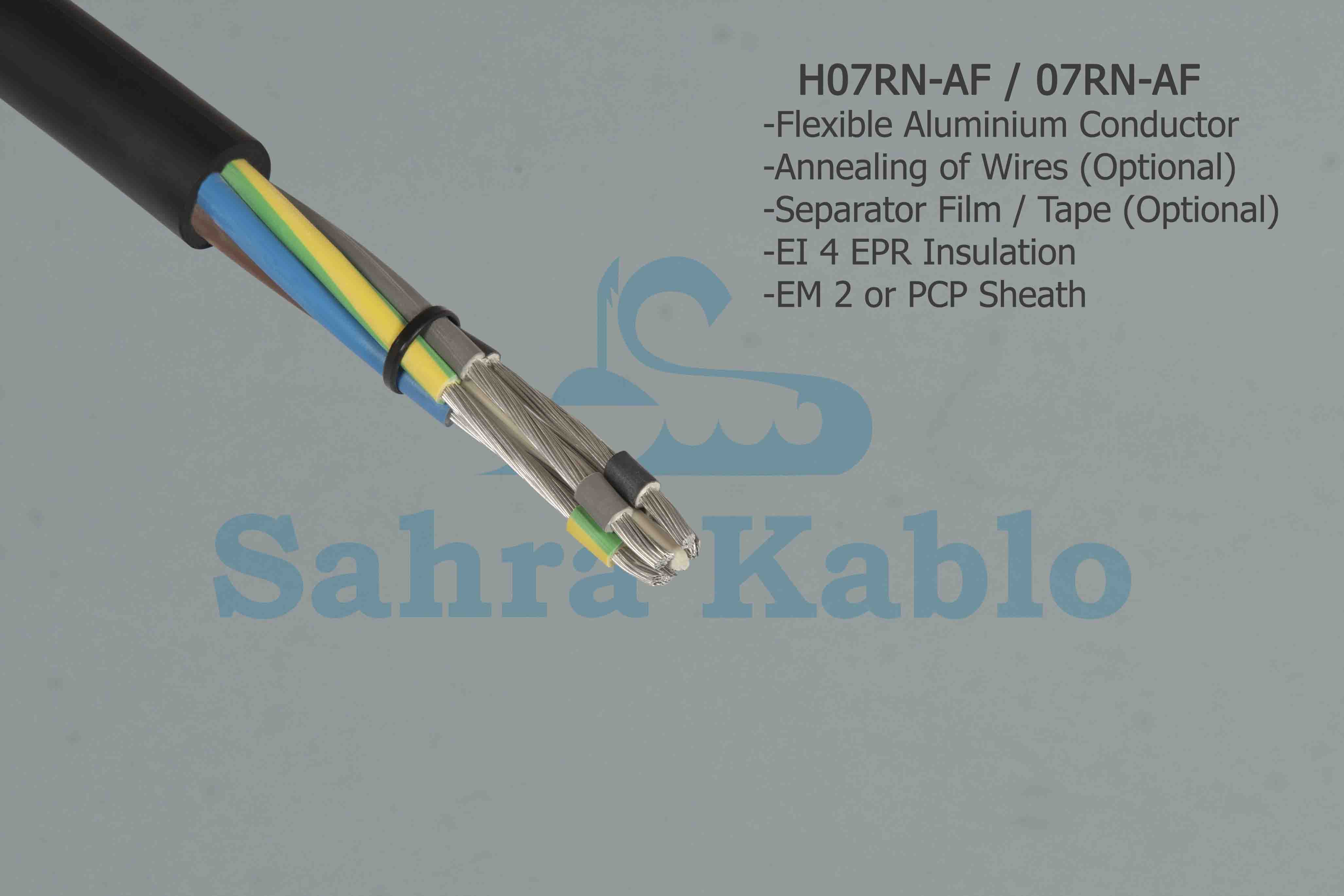 07RN-AF / 07RN-AF Aluminium Flexible cables (class 5)