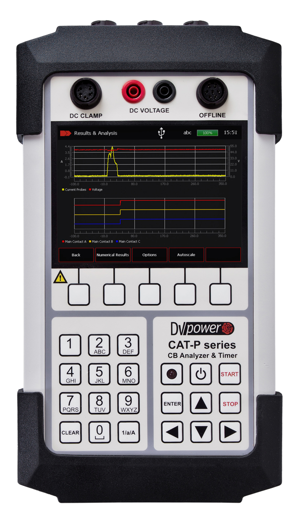Handheld Circuit Breaker Analyzer & Timer CAT-P