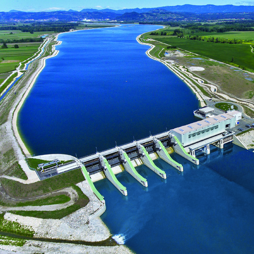 HPP Brežice, Slovenia