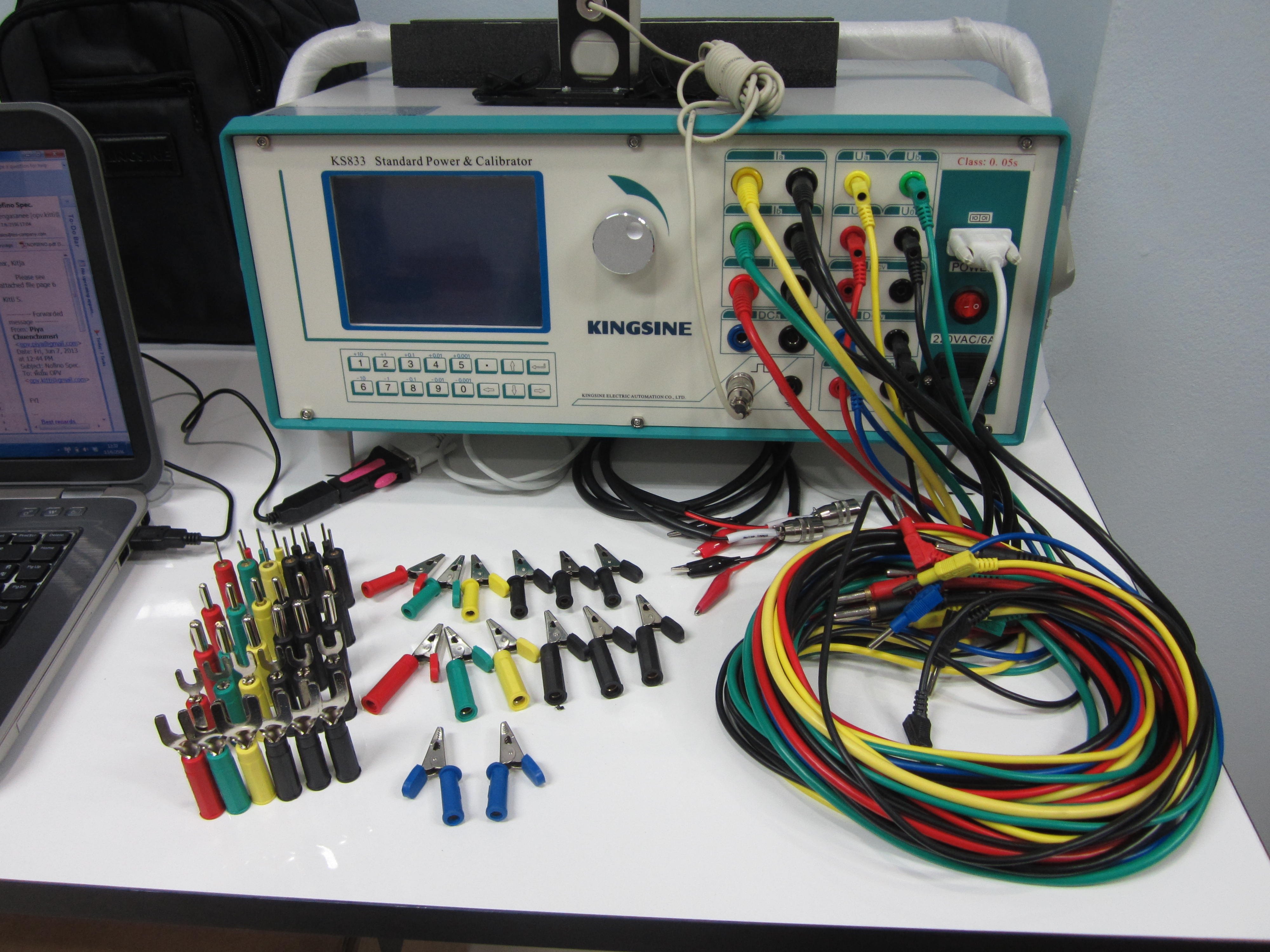 KS833--- 3 phase  Standard Power Calibrator (0.05 class)