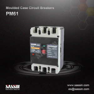PM61, MCCBs with thermal magnetic trip units