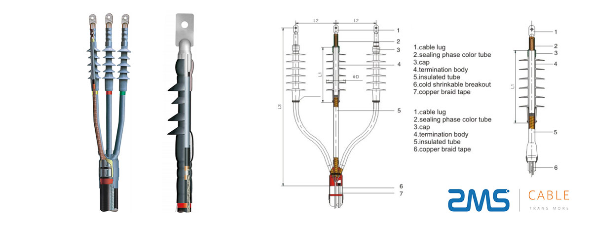 Cold Shrink Terminations and Joints