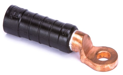 Preinsulated aluminium copper lug CPTAU 150