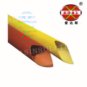 SILICONE FIBERGLASS SLEEVING