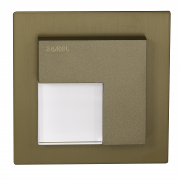 TIMO LED LAMP SURFACE MOUNTED 14V DC GOLD RGB WITH FRAME TYPE: 07-111-46