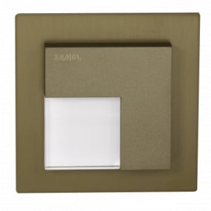 TIMO LED LAMP SURFACE MOUNTED 14V DC GOLD RGB WITH FRAME TYPE: 07-111-46