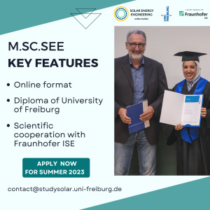 Online MSc Solar Energy Engineering
