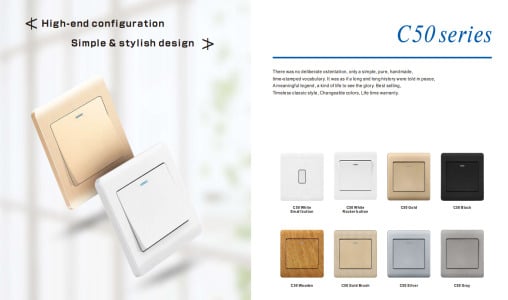 C50 PC Switch Socket