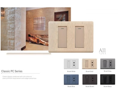 118/120 American PC Switch&Socket