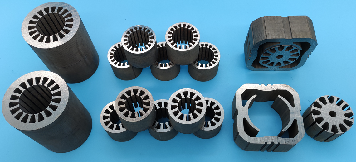Amorphous Stator Core for High Efficiency Motors