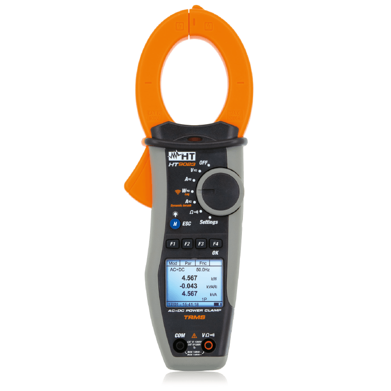 Power Quality Analyzer + Clamp Meter