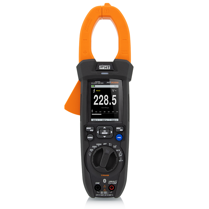 Digital Clamp Meter With Datalogging Function