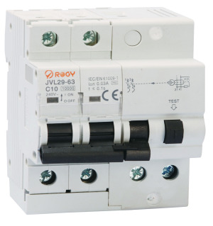 RESIDUAL CIRCUIT BREAKER OVERCURRENT----JVL29-63