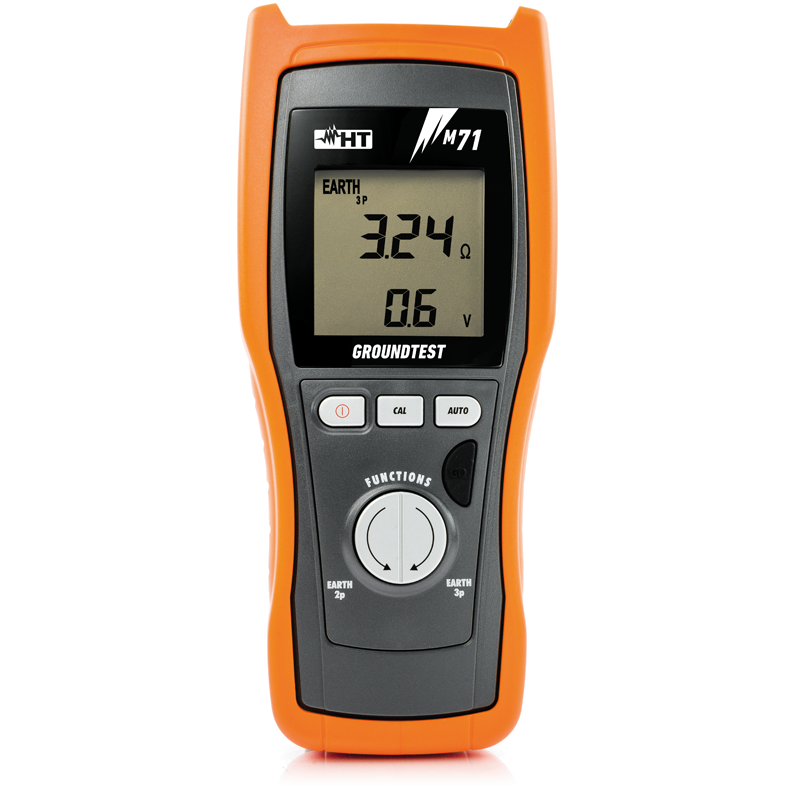 Compact earth resistance tester M71