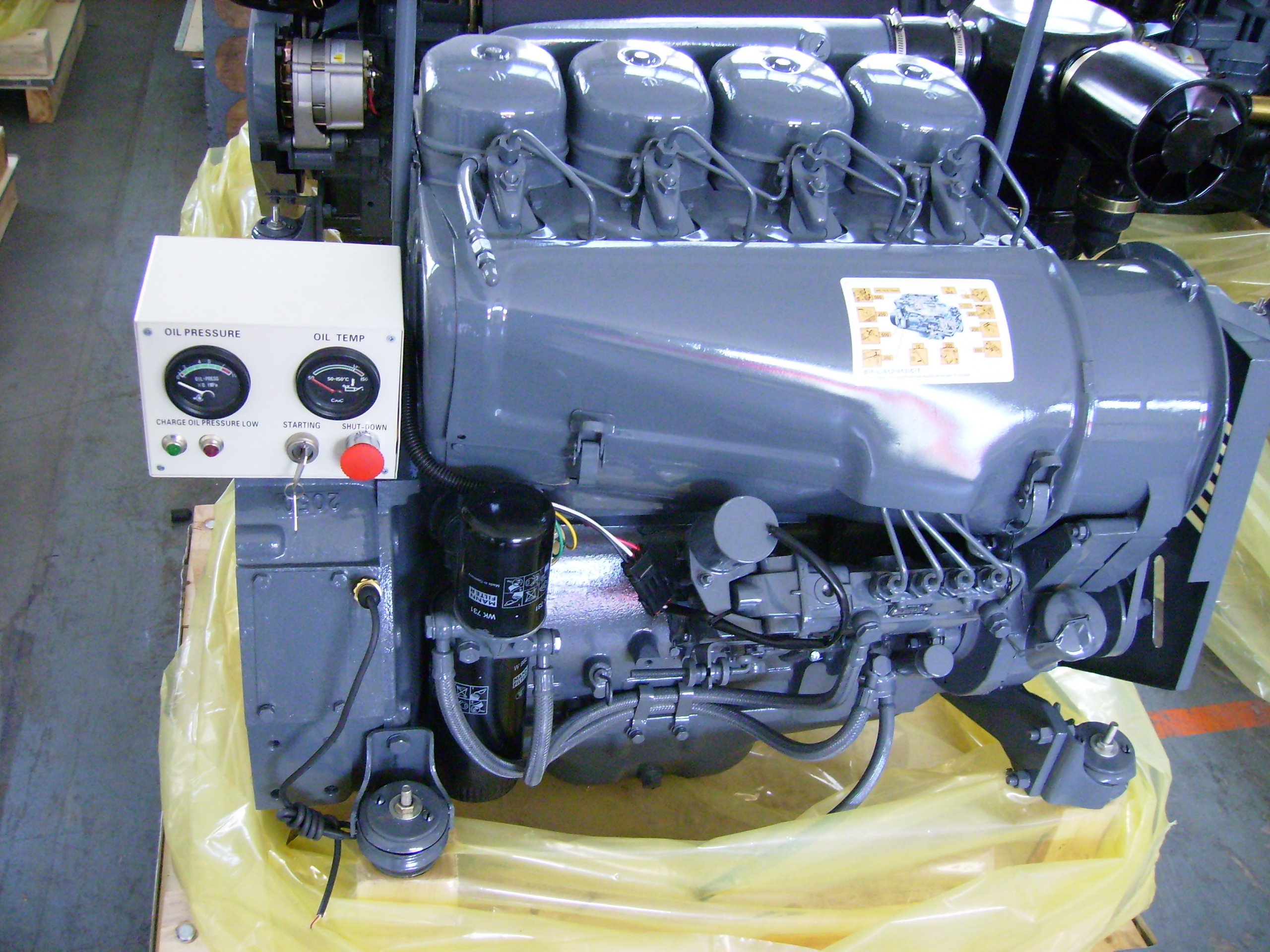 Air Cooled Diesel Engine F4l912