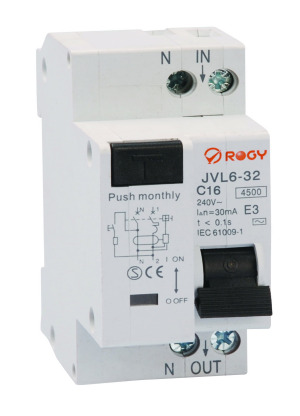 RESIDUAL CIRCUIT BREAKER OVERCURRENT----JVL6-32