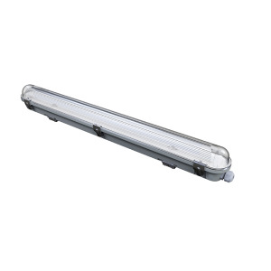 Stable Suspended T5 LED Tube Light , Moistureproof Double Fluorescent Light