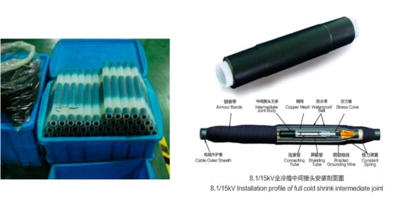 10KV Cold Shrink Intermediate Splice