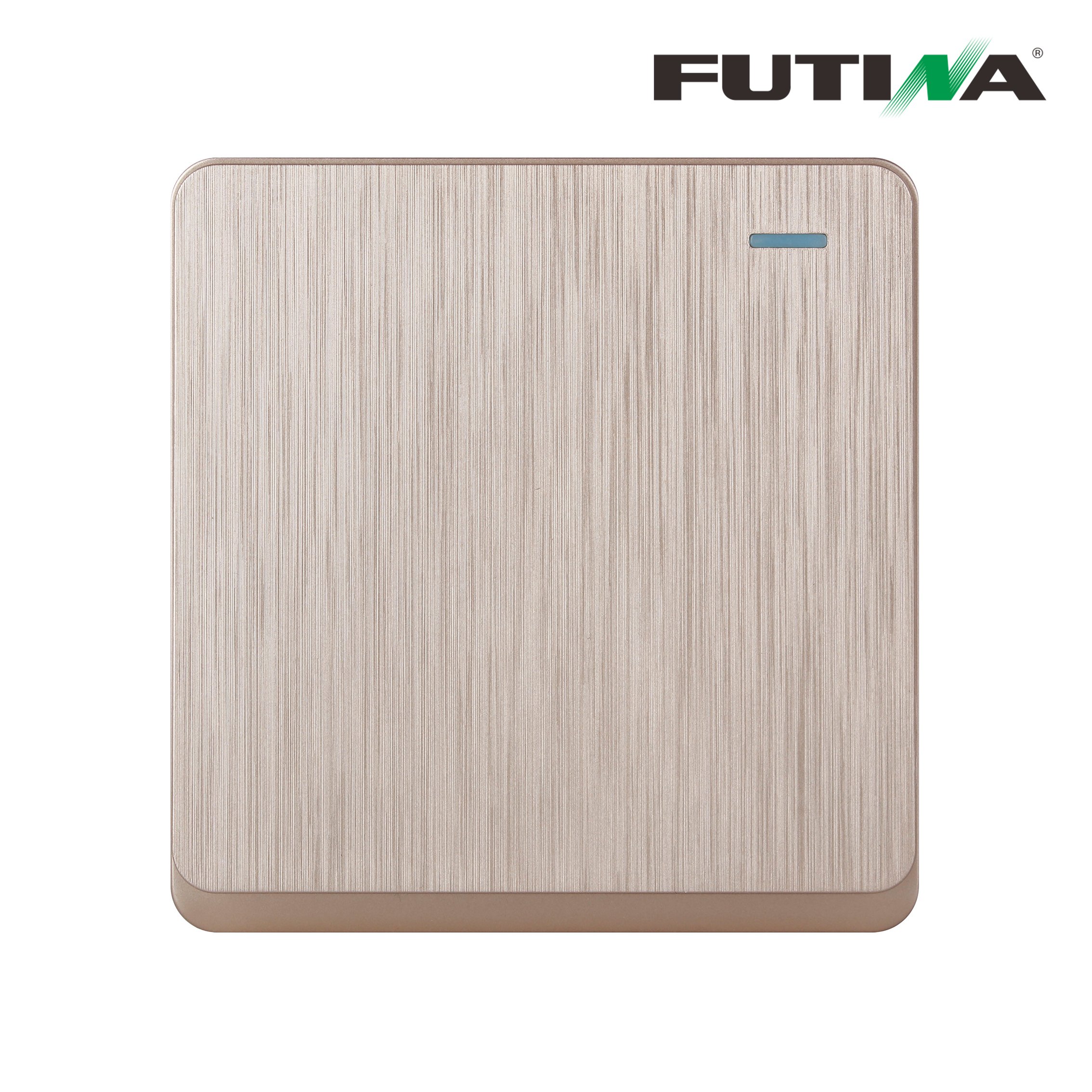 V12 british standard switch socket golden