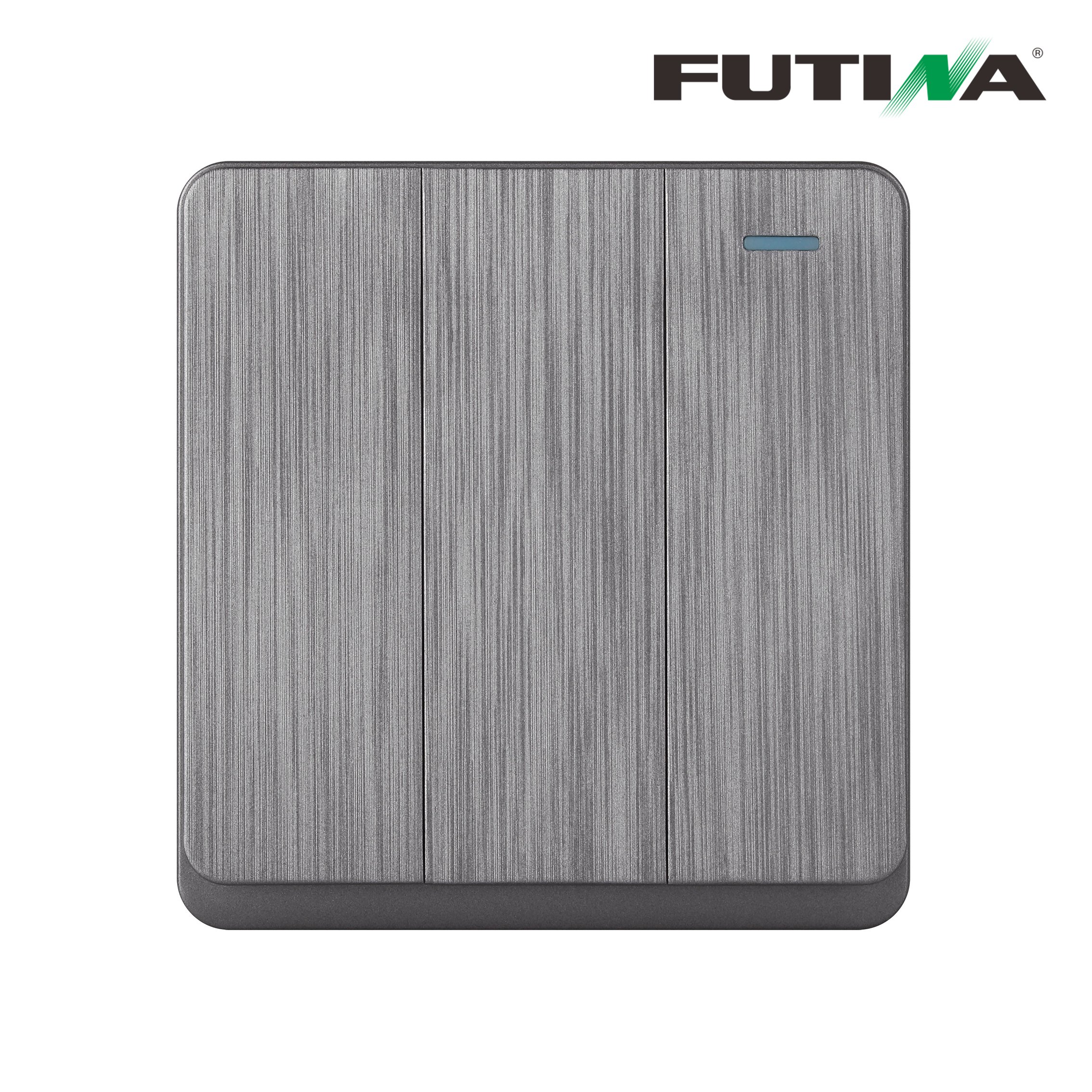 V12 british stnadard switch socket grey