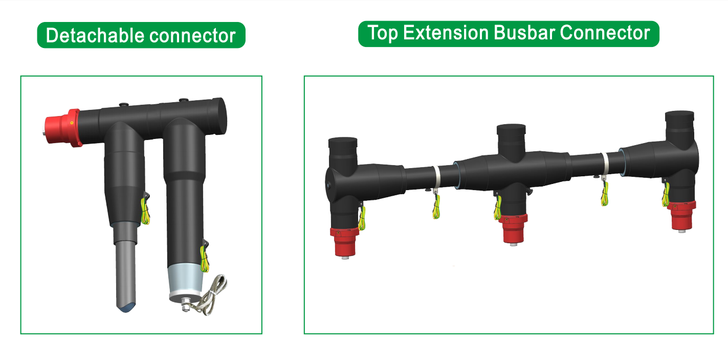 Detachable connector \ Top Extension Busbar Connector