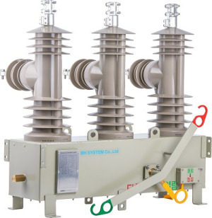 BR10-SPS-25 Solid Dielectric Polemout Load Break Switch