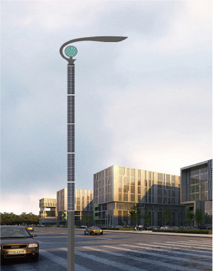 SMART SOLAR POWER POLE