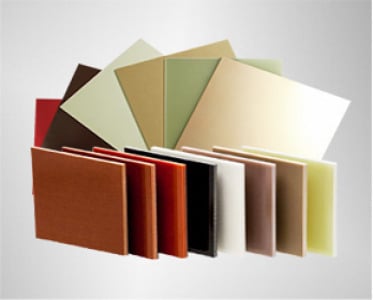 Glass fiber laminated sheets