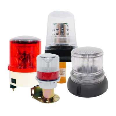 Solar Warning Lights