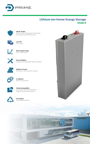 Lithium Ion Home Energy Storage HS48-9