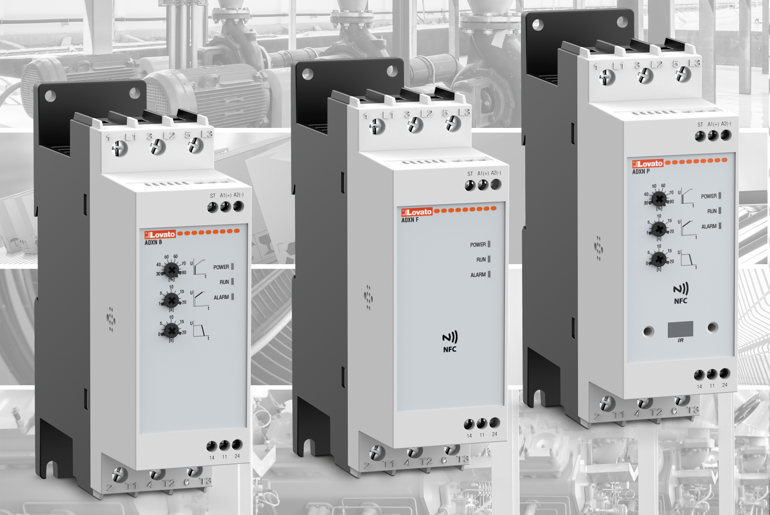 LOVATO Electric’s simple and compact new ADXN soft starters